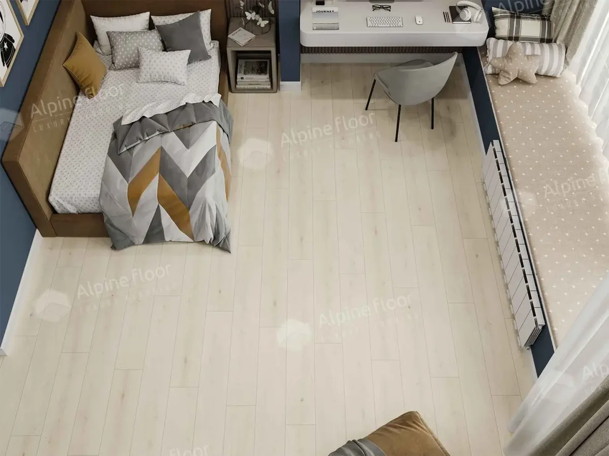 Кварцвиниловая плитка Alpine Floor клеевая Grand Sequoia LVT Гиперион ECO 11-2502 1219,2×184,15×2,5