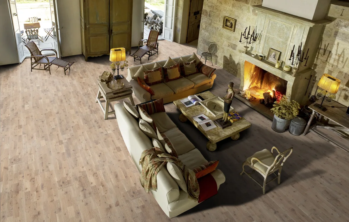 Паркетная доска Kahrs Гармония Дуб Роса Dew 153N6EEKFVKW240 Lively 2423×200×15