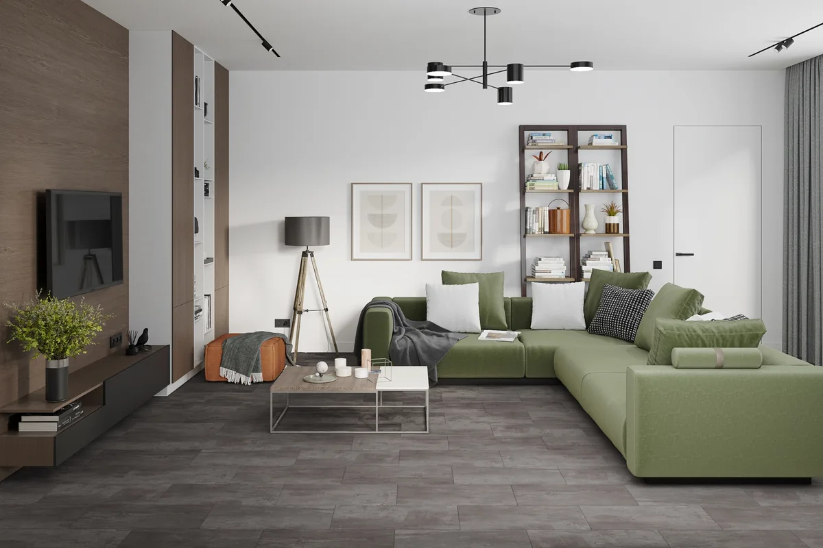 Кварцвиниловый SPC ламинат Damy Floor Ascent Strong Вайсхорн K3053-3-ST 610×305×5