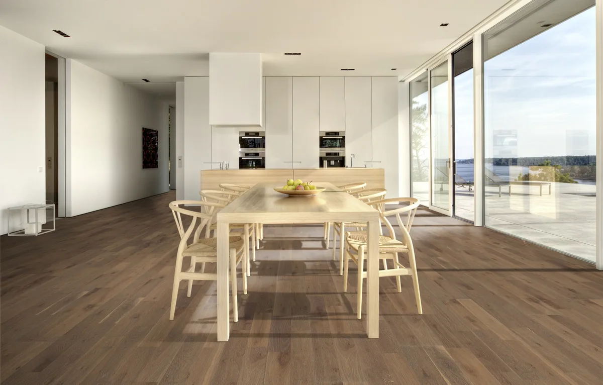 Паркетная доска Kahrs Гармония Дуб Гранит Granite 152N6REKGGKW240 Lively 2423×200×15