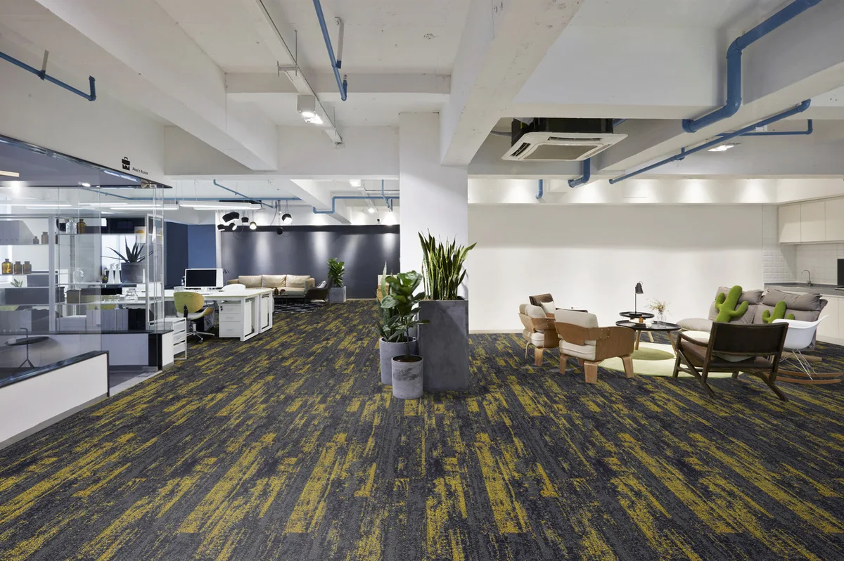 Ковровая плитка Associated Weavers Marathon Tile цвет 95 1000×250×6