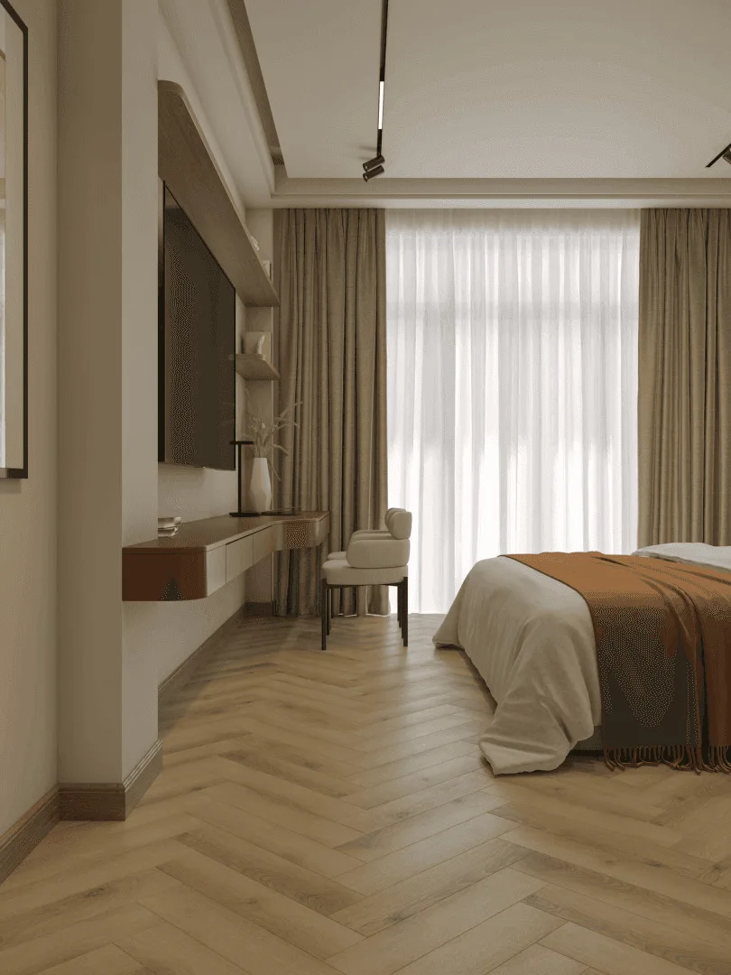Кварцвиниловый SPC ламинат Norland Parquet S Glou 1055-20 венгерская елка 600×125×4