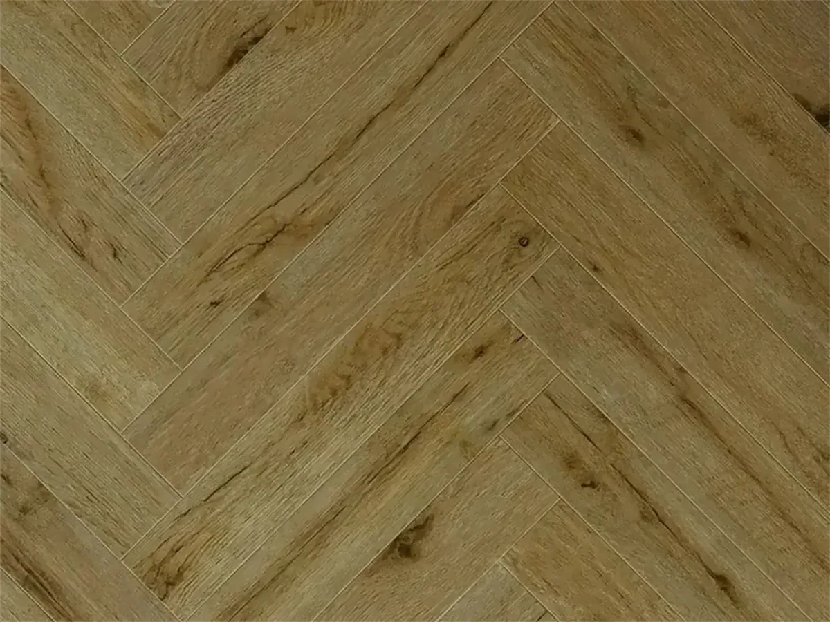 Ламинат Norland Herringbone Elegant Дуб Скай LF303-14 венгерская елка 600×100×8