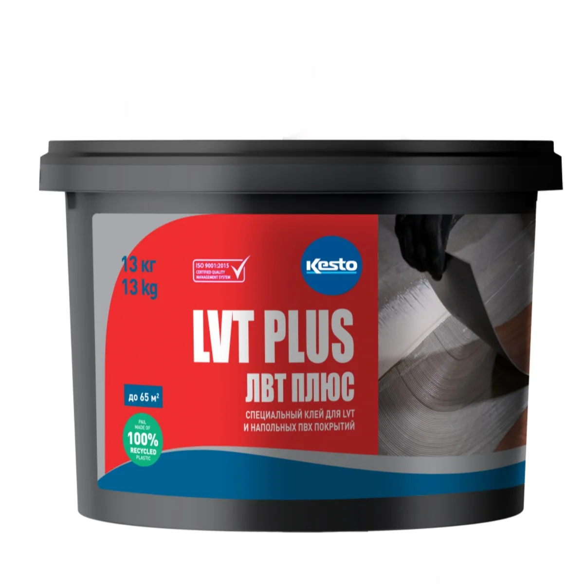 Клей для винилового пола Kesto LVT Plus акриловый 13 кг