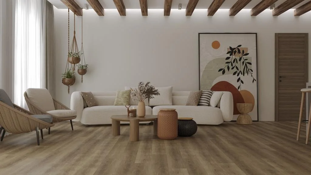 Кварцвиниловая плитка Alpine Floor клеевая Ultra Дуб Дриада ЕСО 5-44 1219,2×184,15×2