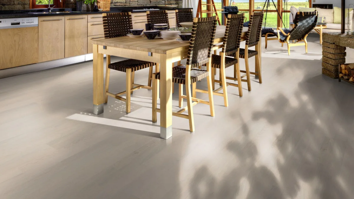 Паркетная доска Kahrs Life Дуб Coconut Cream LTCLRW3001-193 Calm 1225×193×7