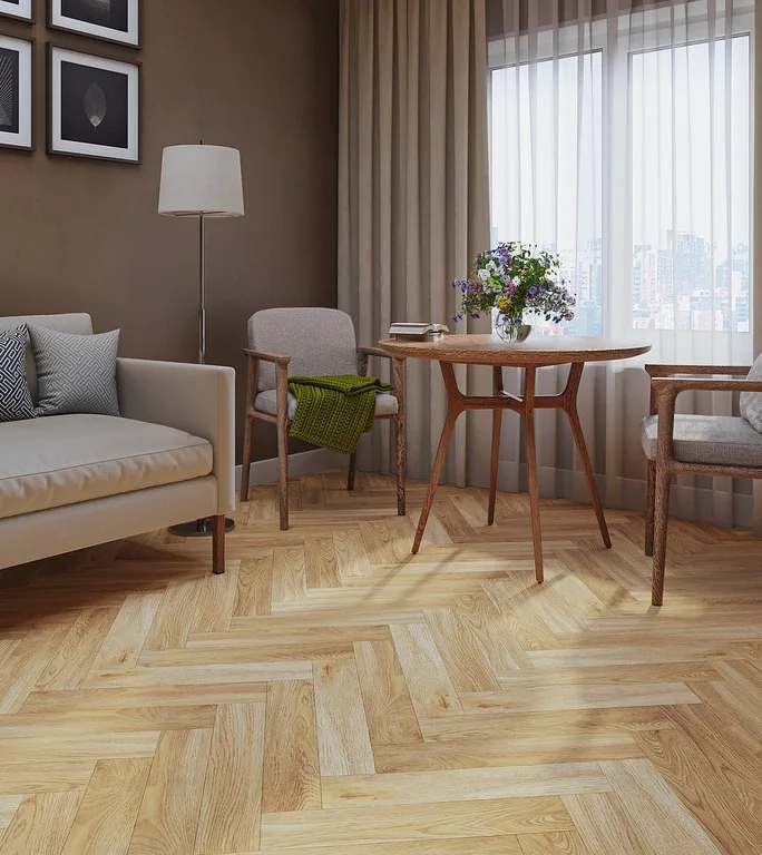 Ламинат Evofloor Карбон Дуб Натуральный FL3212 венгерская елка 475×95×12