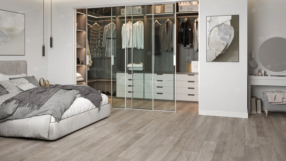 Кварцвиниловый SPC ламинат Alpine Floor Premium XL Дуб Состаренный ECO 7-15 1220×183×8