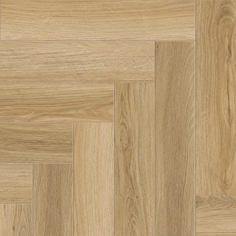 Ламинат Norland Herringbone Elegant Дуб Босна LF303-39 венгерская елка 600×100×8