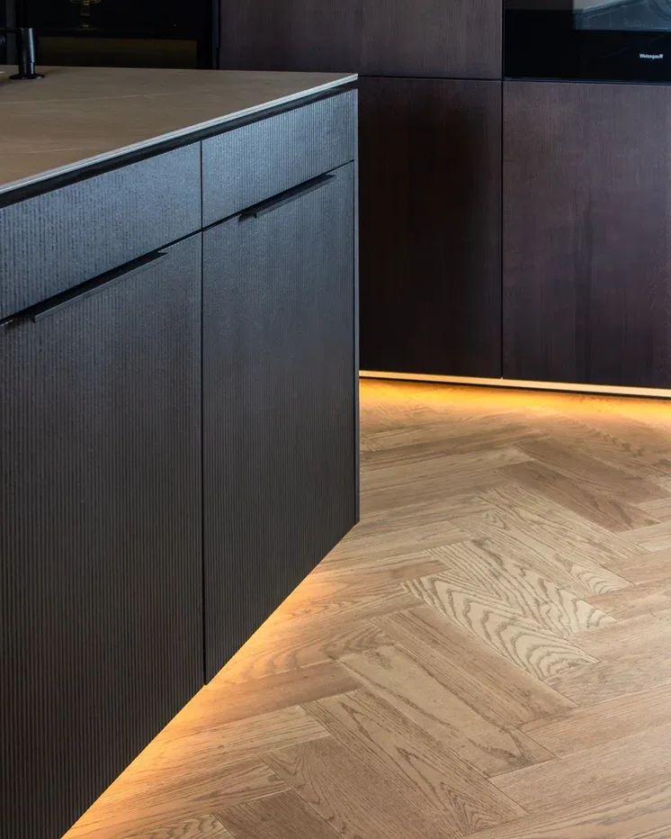 Композитная паркетная доска Quartz Parquet Штучный паркет Вяз Кенигсберг 44-550-62 венгерская елка 400×100×5