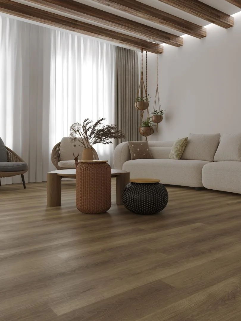 Кварцвиниловая плитка Alpine Floor клеевая Ultra Дуб Дриада ЕСО 5-44 1219,2×184,15×2