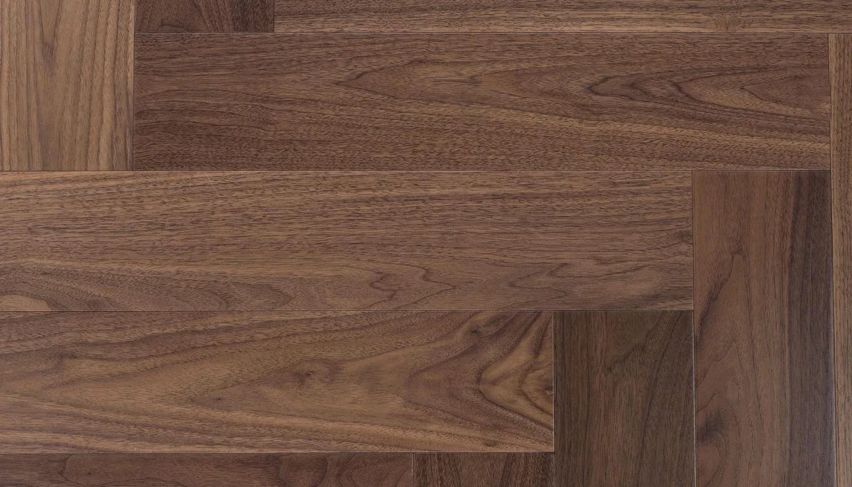 Инженерная доска HM Flooring Орех американский селект венгерская елка 600×120×14