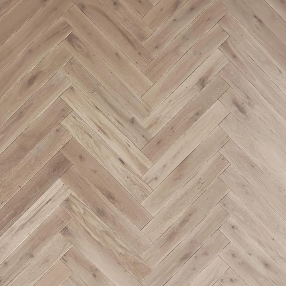 Инженерная доска Polarwood Herringbone Дуб Scandinavian венгерская елка 600×100×14