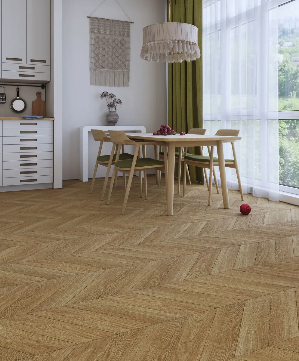 Ламинат My Step Herringbone Chevron Rimi MS6012 французская елка 550×112×12