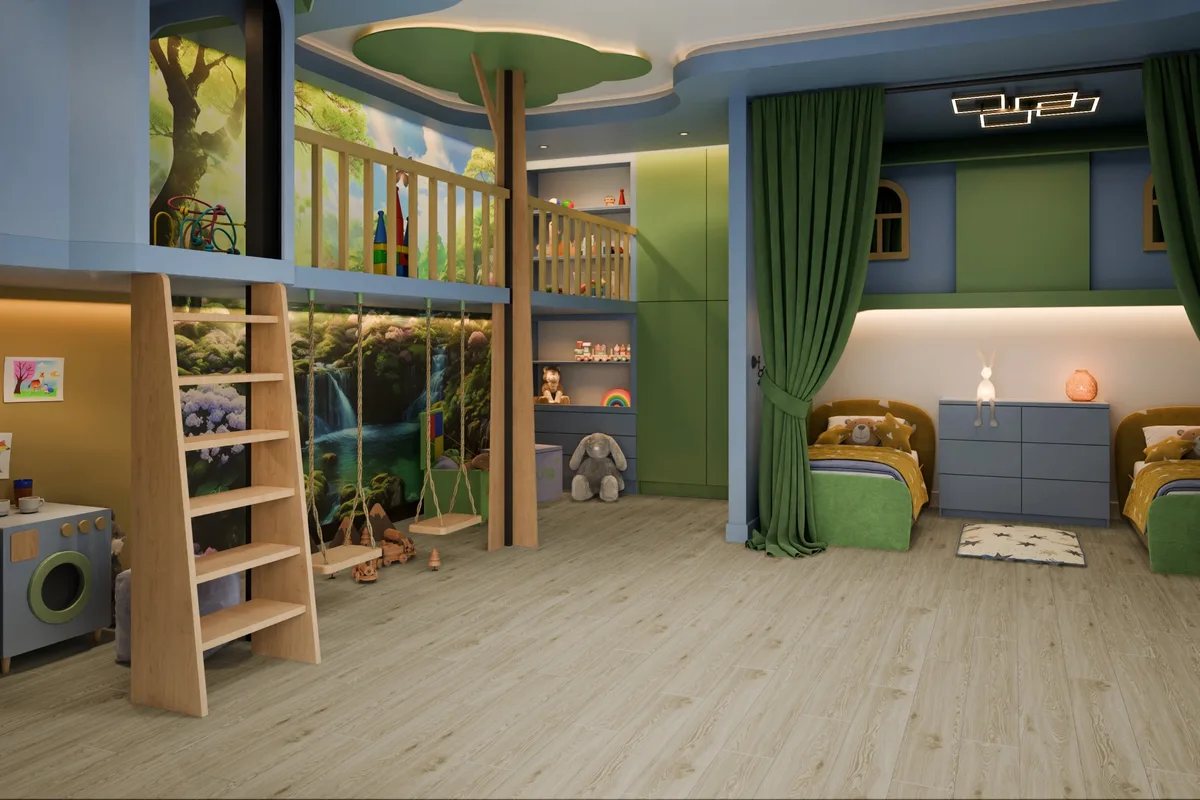 Кварцвиниловый SPC ламинат Damy Floor Family Дуб Светлый TCM285-15 1220×180×4