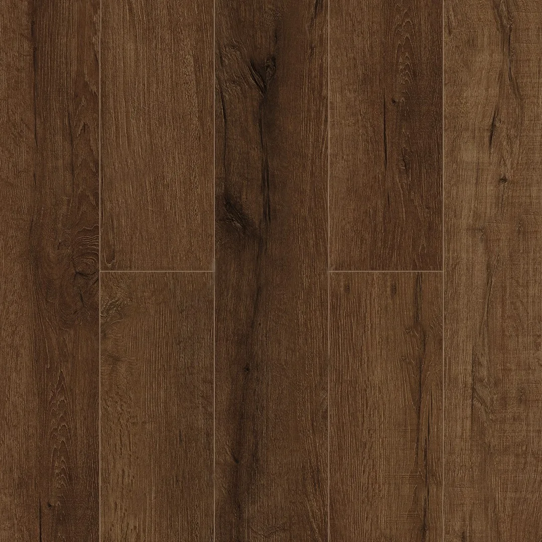Кварцвиниловый SPC ламинат Alpine Floor Premium XL Дуб Шоколадный ECO 7-18 1220×183×8
