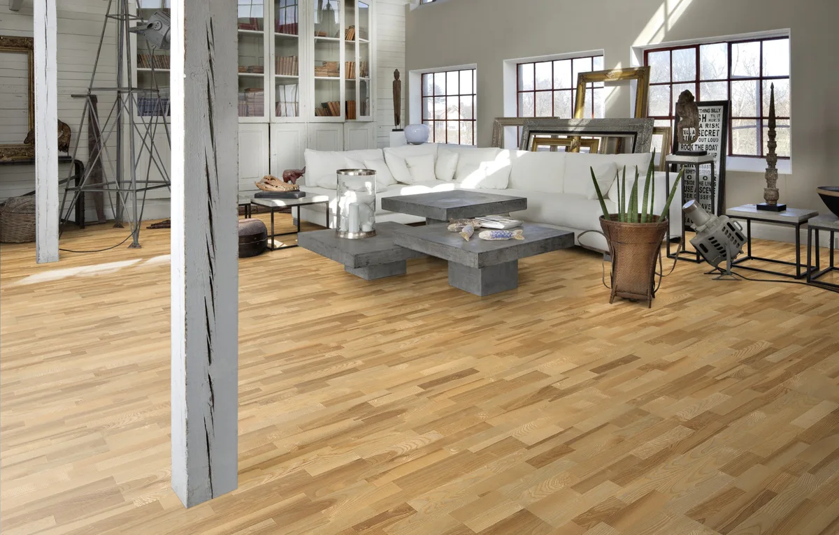 Паркетная доска Kahrs Скандинавская Ясень Кальмар Kalmar 153N18AK09KW240 Variation 2423×200×15