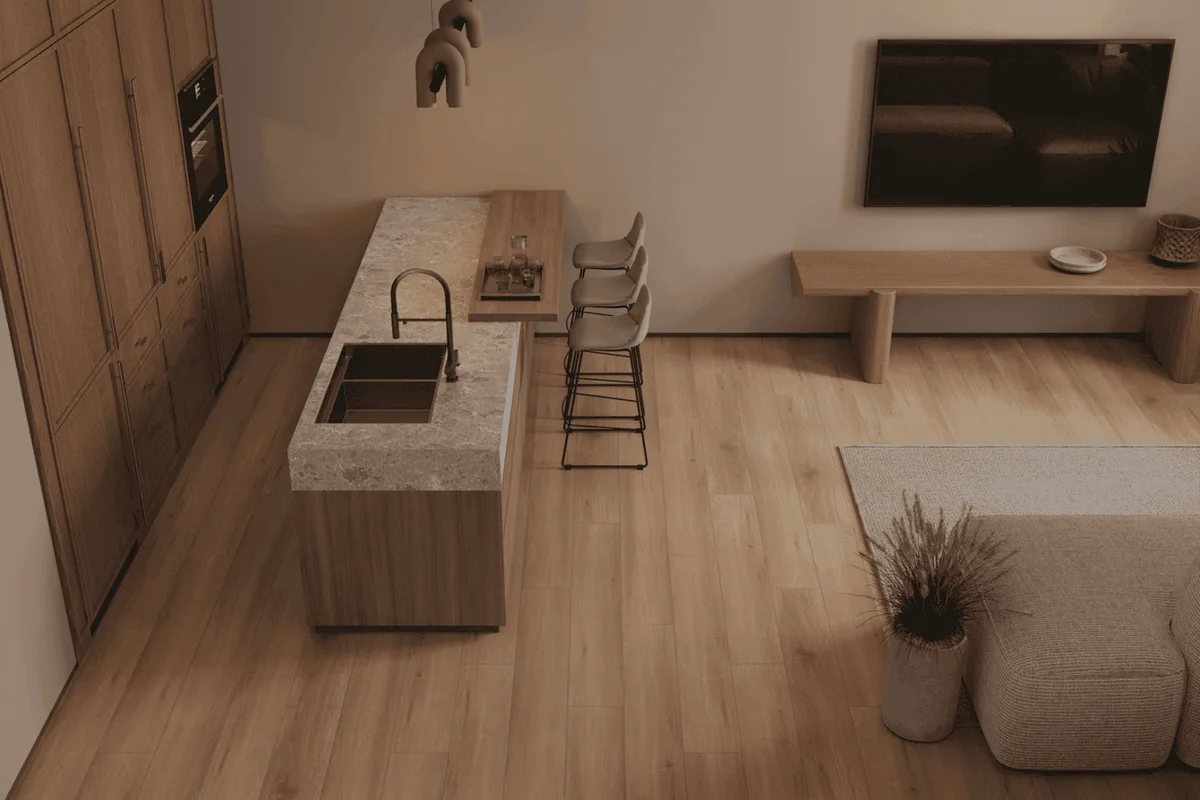 Ламинат Alpine Floor Aura Дуб Мантуя LF100-23 1218×196×8