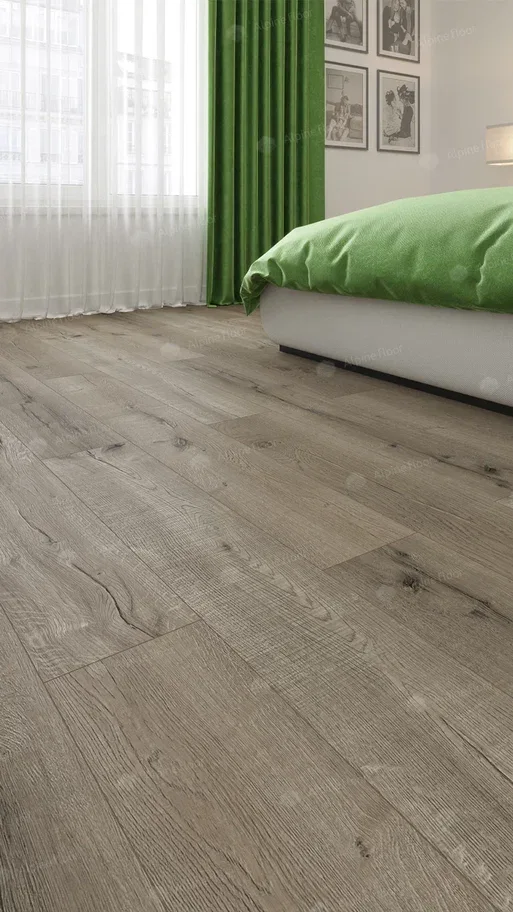 Кварцвиниловый SPC ламинат Alpine Floor Real Wood Дуб Вердан ECO 2-4 1220×183×6