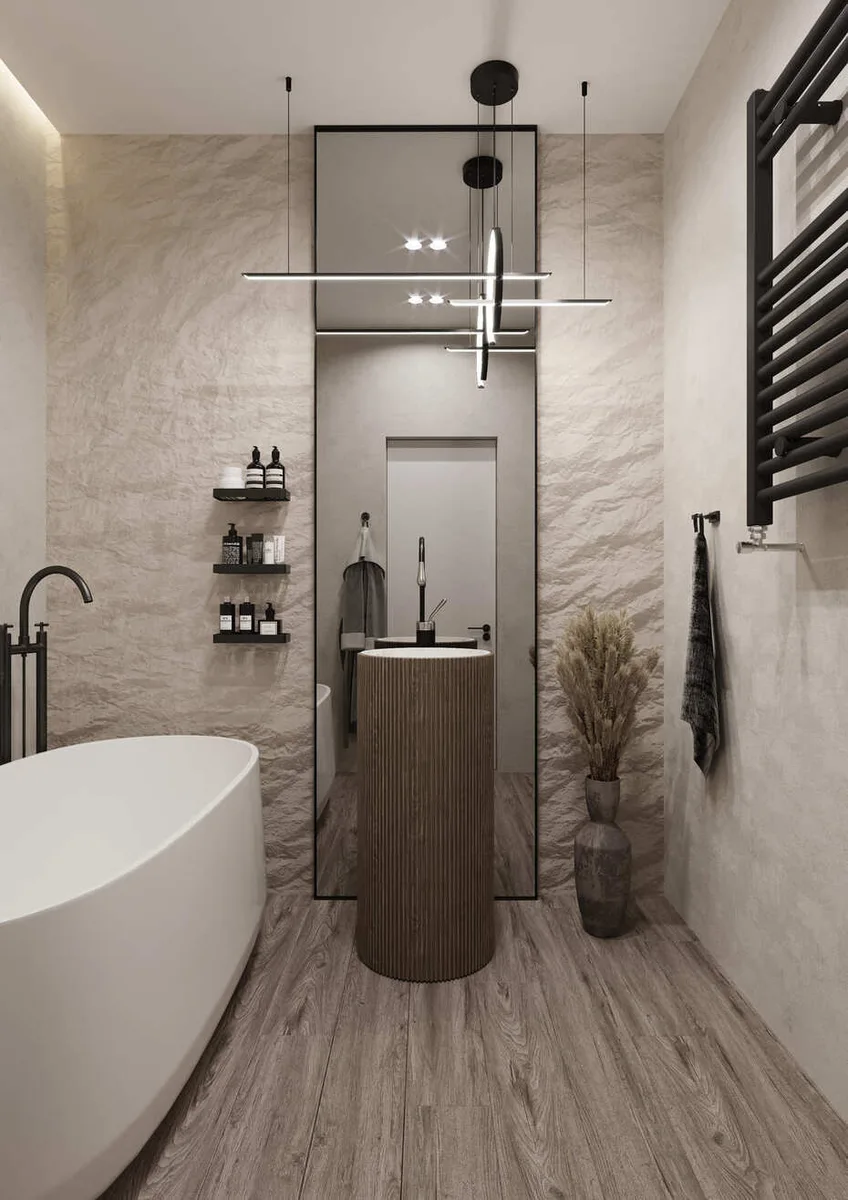 Кварцвиниловый SPC ламинат AlixFloor City Line Дуб Бергамо Серый ALX1071-3 1220×183×5