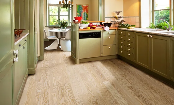 Паркетная доска Kahrs Песочная Ясень Фалстербо Falsterbo 152N55AK0VKW240 Calm 2423×200×15