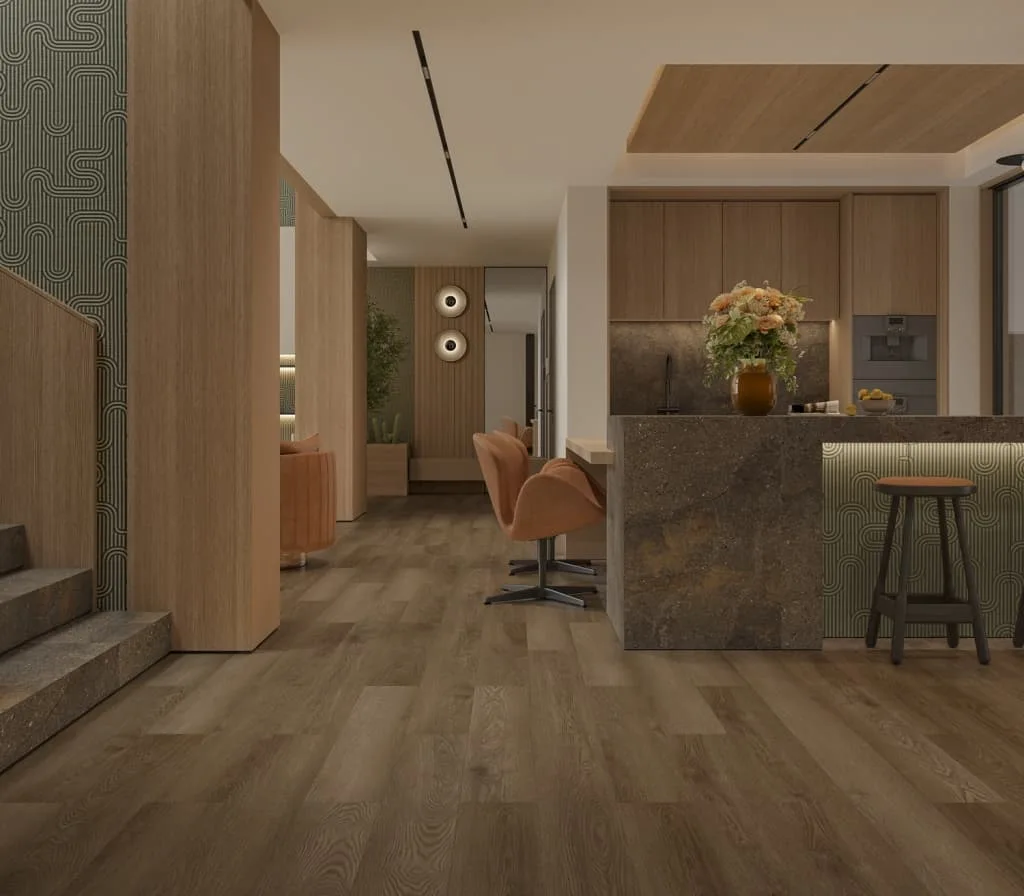 Кварцвиниловый SPC ламинат Alpine Floor Титан 8 Каллисто ECO 27-7-R 1220×183×8