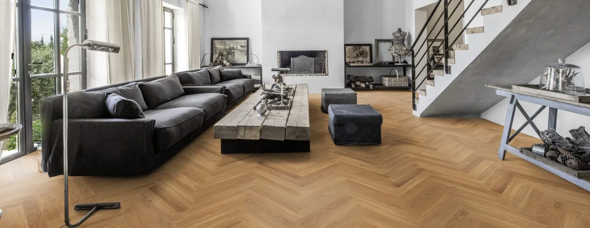 Инженерная доска Kahrs Дуб CD Natural 111PCDEKF0KE600 Lively венгерская елка 600×120×11