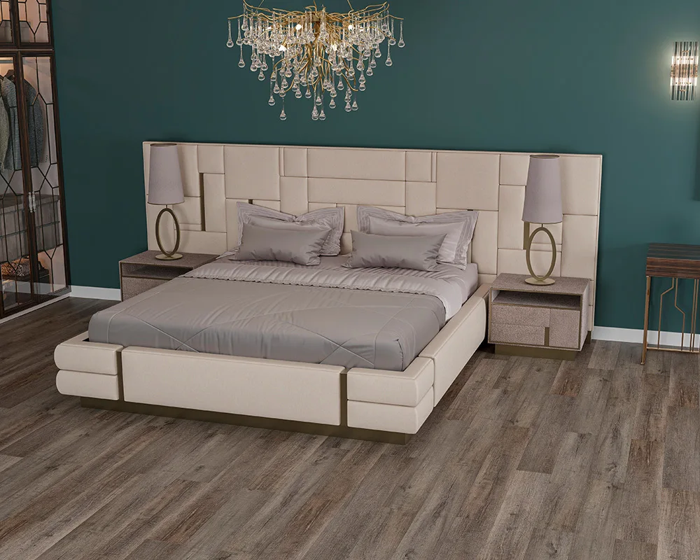 Кварцвиниловый SPC ламинат Alta Step Excelente Дуб платиновый SPC 6613 1218×180×5,3