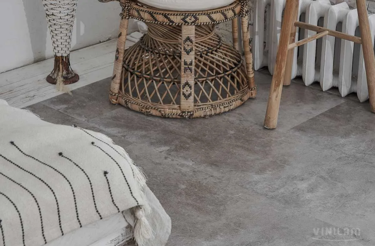 Кварцвиниловая плитка Vinilam клеевая Ceramo Stone Glue Сланцевый Камень 61605 950×480×2,5