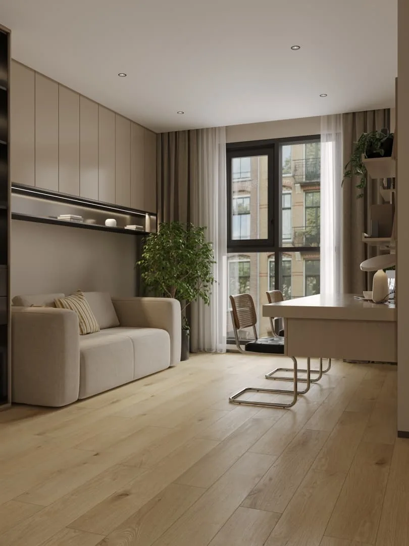 Кварцвиниловый SPC ламинат Alpine Floor Титан 8 Вега ECO 27-2-R 1220×183×8