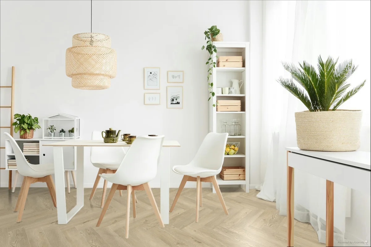 Кварцвиниловая плитка Fargo клеевая Parquet LVT Дуб Манила 22-99905-01 венгерская елка 595×119×2,5