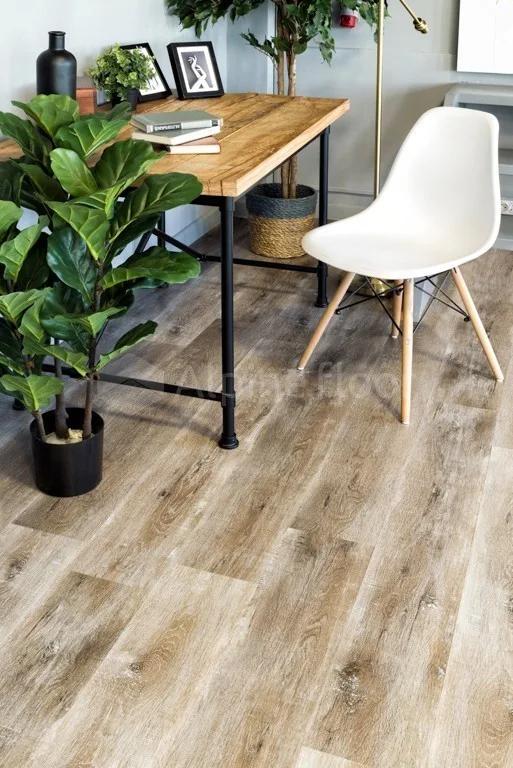 Кварцвиниловая плитка Alpine Floor клеевая Ultra Дуб Медовый ECO 5-17 1219,2×184,15×2