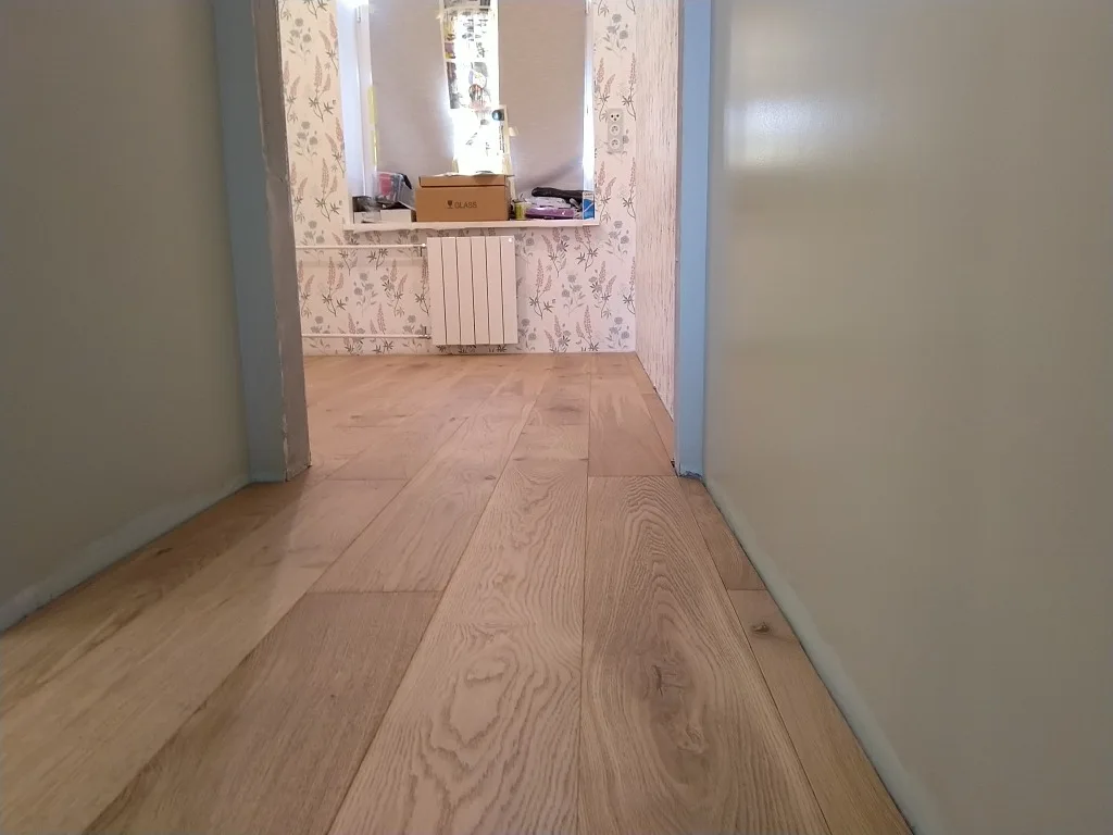 Инженерная доска Cora Natural Oak Pure rustic 1600-2400×155×16