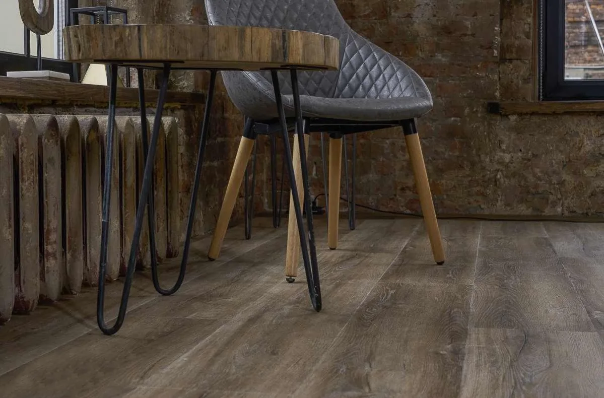 Кварцвиниловый SPC ламинат Vinilam Ceramo Cork Дуб Биль 8895-EIR 1520×225×8