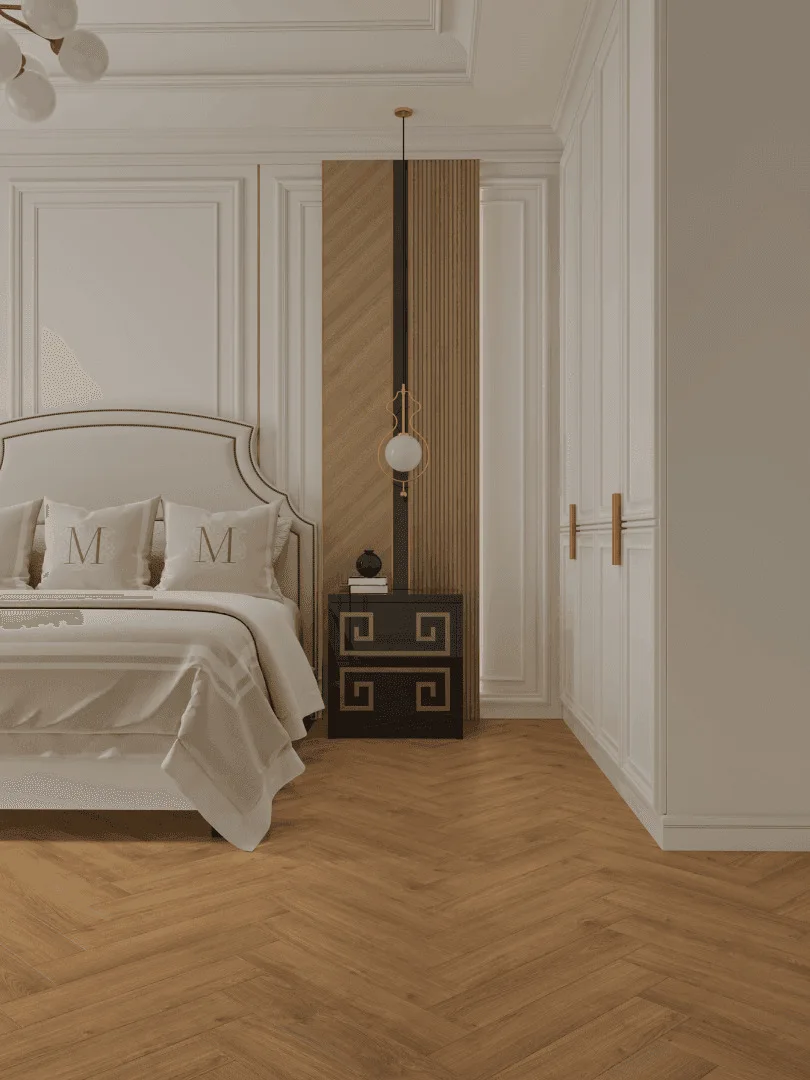 Кварцвиниловый SPC ламинат Norland Parquet Value Oak 1066-1 венгерская елка 600×125×4