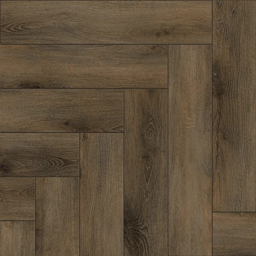 Кварцвиниловый SPC ламинат Alpine Floor Титан Паркет Центурион ECO 29-3-R венгерская елка 600×125×6
