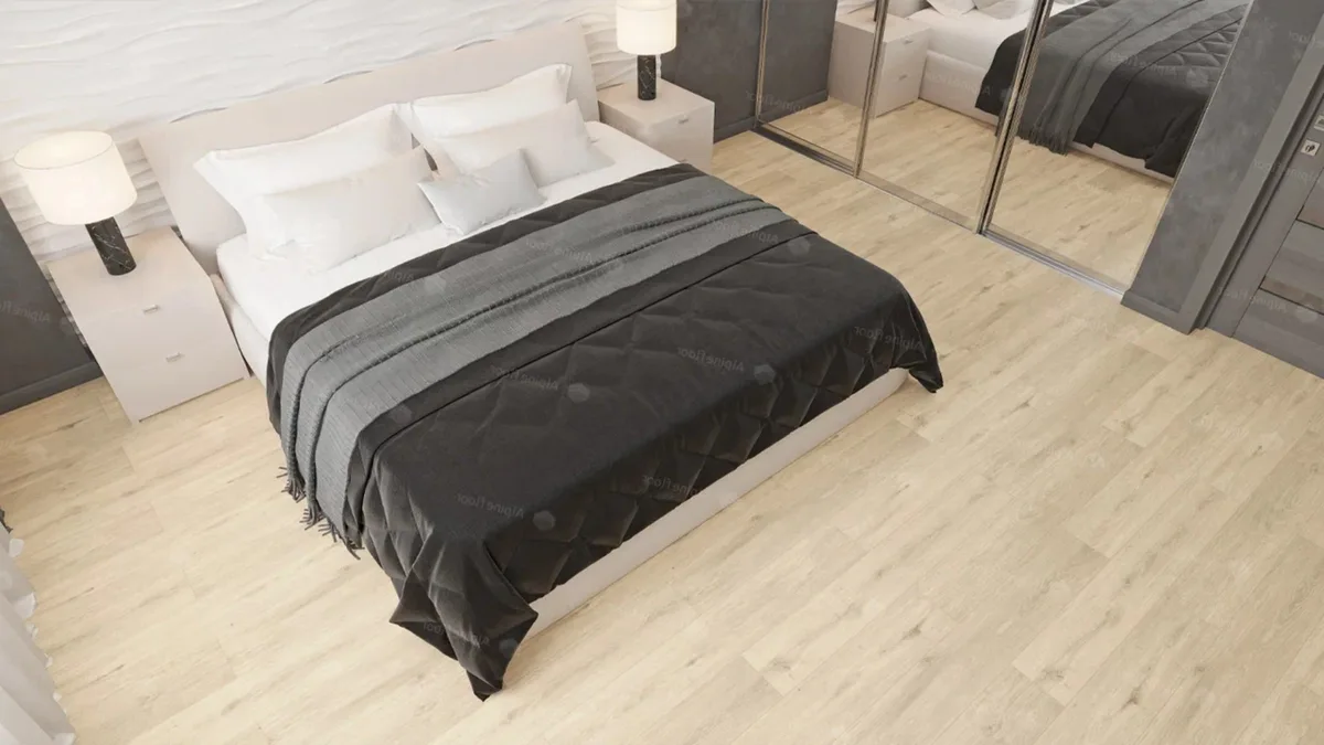 Кварцвиниловый SPC ламинат Alpine Floor Classic Дуб Ваниль ECO 106-2 1220×183×4