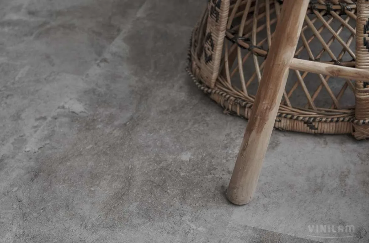 Кварцвиниловая плитка Vinilam клеевая Ceramo Stone Glue Сланцевый Камень 61605 950×480×2,5