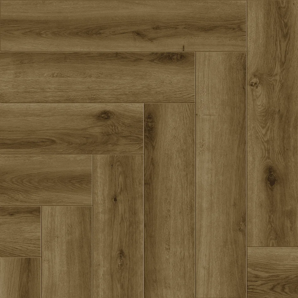 Кварцвиниловый SPC ламинат Alpine Floor Титан Паркет Афина ECO 29-1-R венгерская елка 600×125×6
