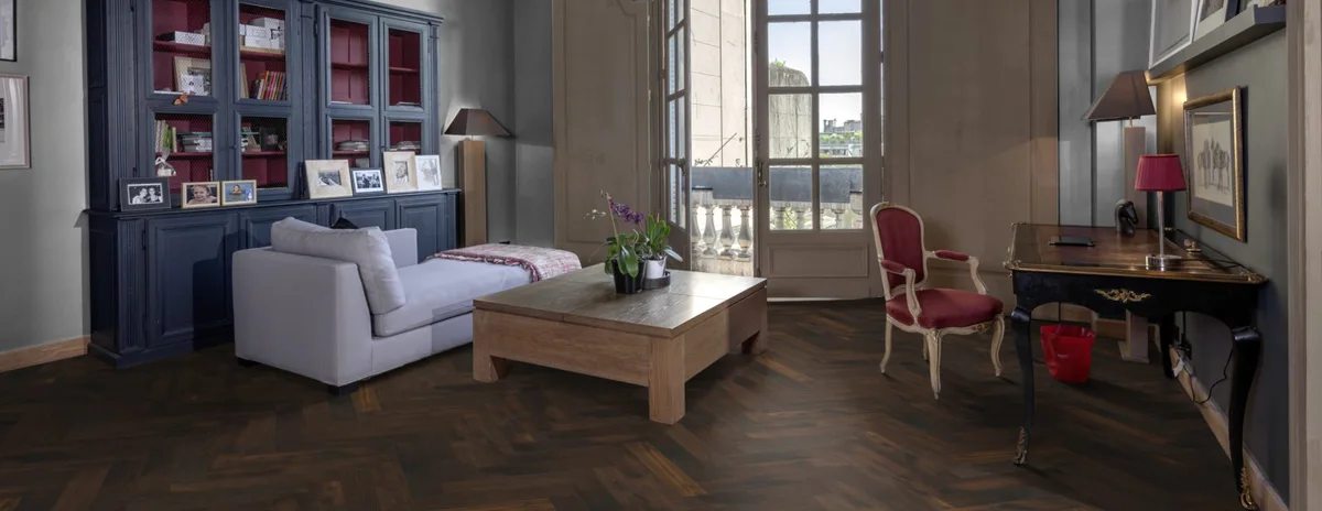Инженерная доска Kahrs Дуб CD Smoked Dark 111PCDEKFCKE600 Lively венгерская елка 600×120×11
