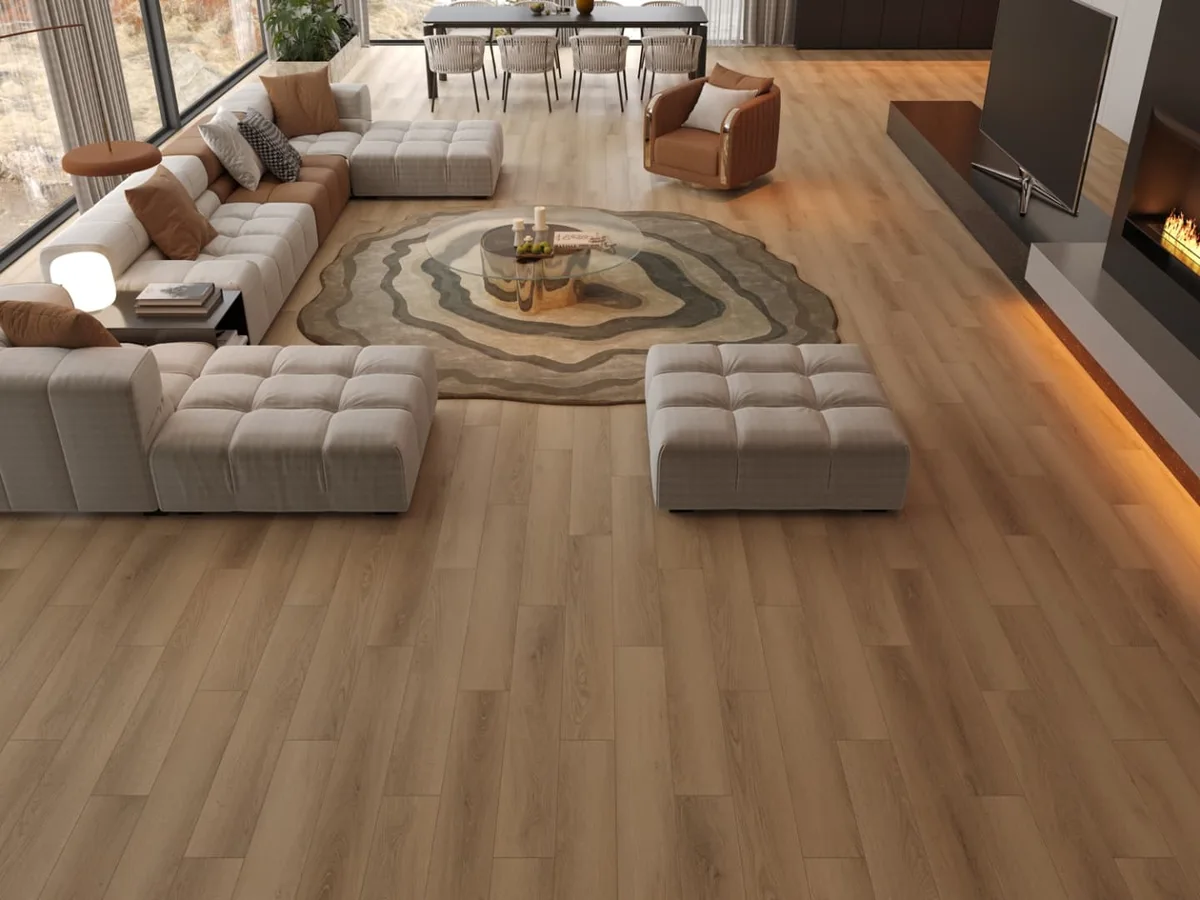 Кварцвиниловый SPC ламинат Alpine Floor Титан 8 Тритон ECO 27-8-R 1220×183×8