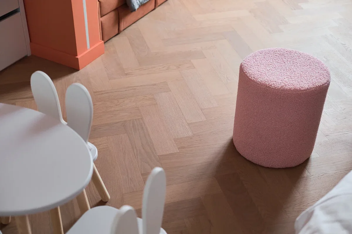Композитная паркетная доска Quartz Parquet Штучный паркет Дуб Бисквитный 44-1258-07 венгерская елка 400×100×5