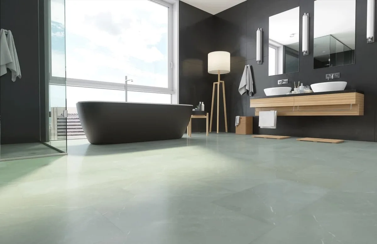 Кварцвиниловый SPC ламинат Fargo Stone Серый Риальто 66S451 600×300×4
