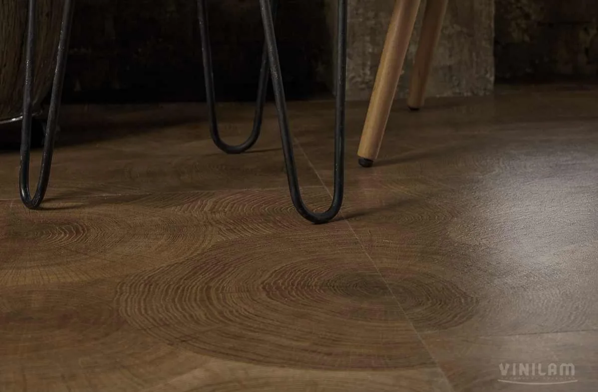 Кварцвиниловая плитка Vinilam клеевая Ceramo Stone Glue Дуб Натуральный 61601 950×480×2,5