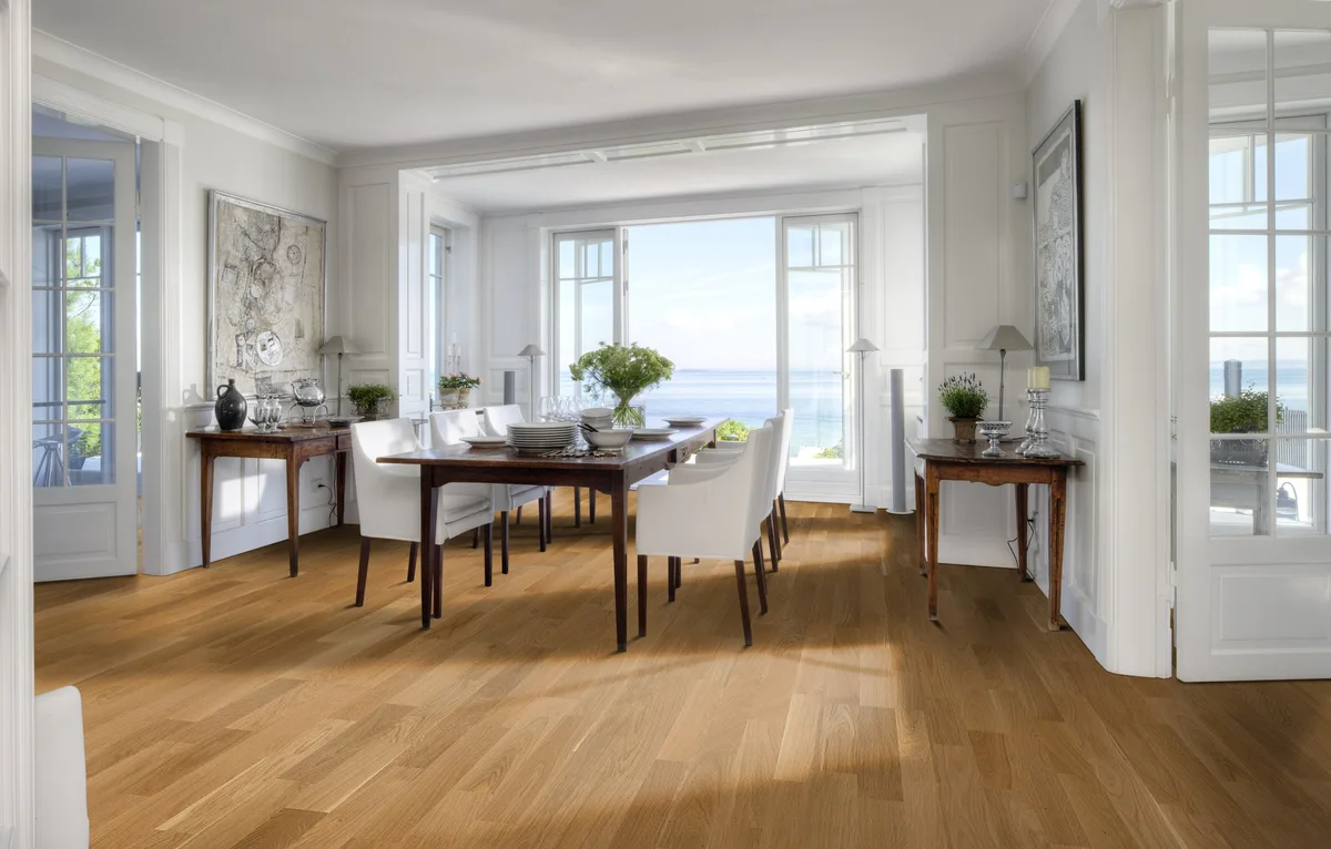 Паркетная доска Kahrs Трес Дуб Лекко Lecco 133NABEK15KW240 Variation 2423×200×13
