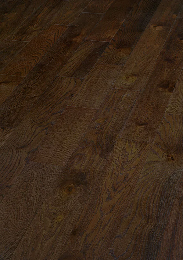 Инженерная доска Wood Bee Дуб Шоколад CD 400-1200×125×12