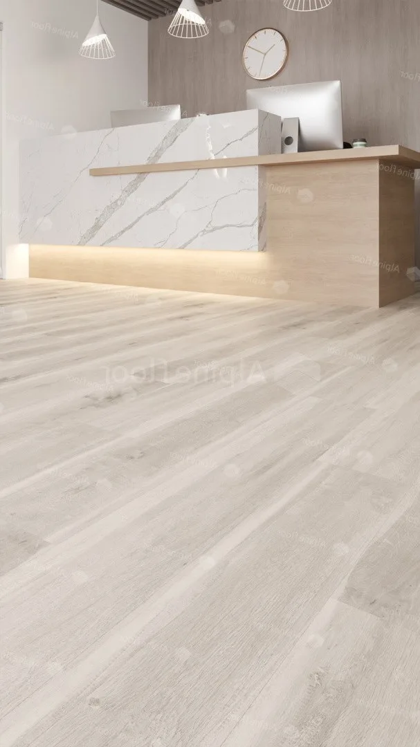 Кварцвиниловая плитка Alpine Floor клеевая Ultra Дуб Полярный ECO 5-19 1219,2×184,15×2
