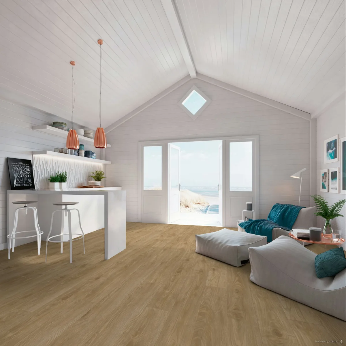Ламинат My Floor Chalet Дуб Жирона M1019 1380×193×10
