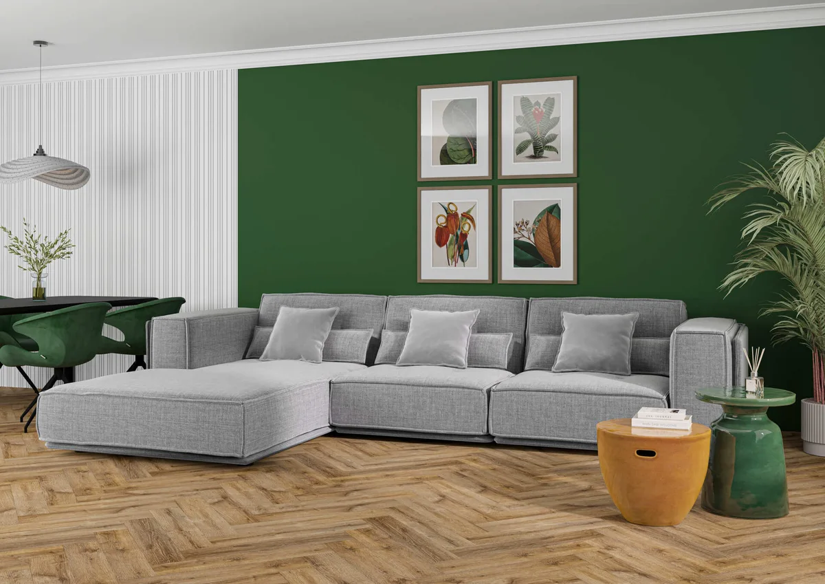 Кварцвиниловый SPC ламинат Alta Step Encanto Венето SPC4504 венгерская елка 630×126×4,3