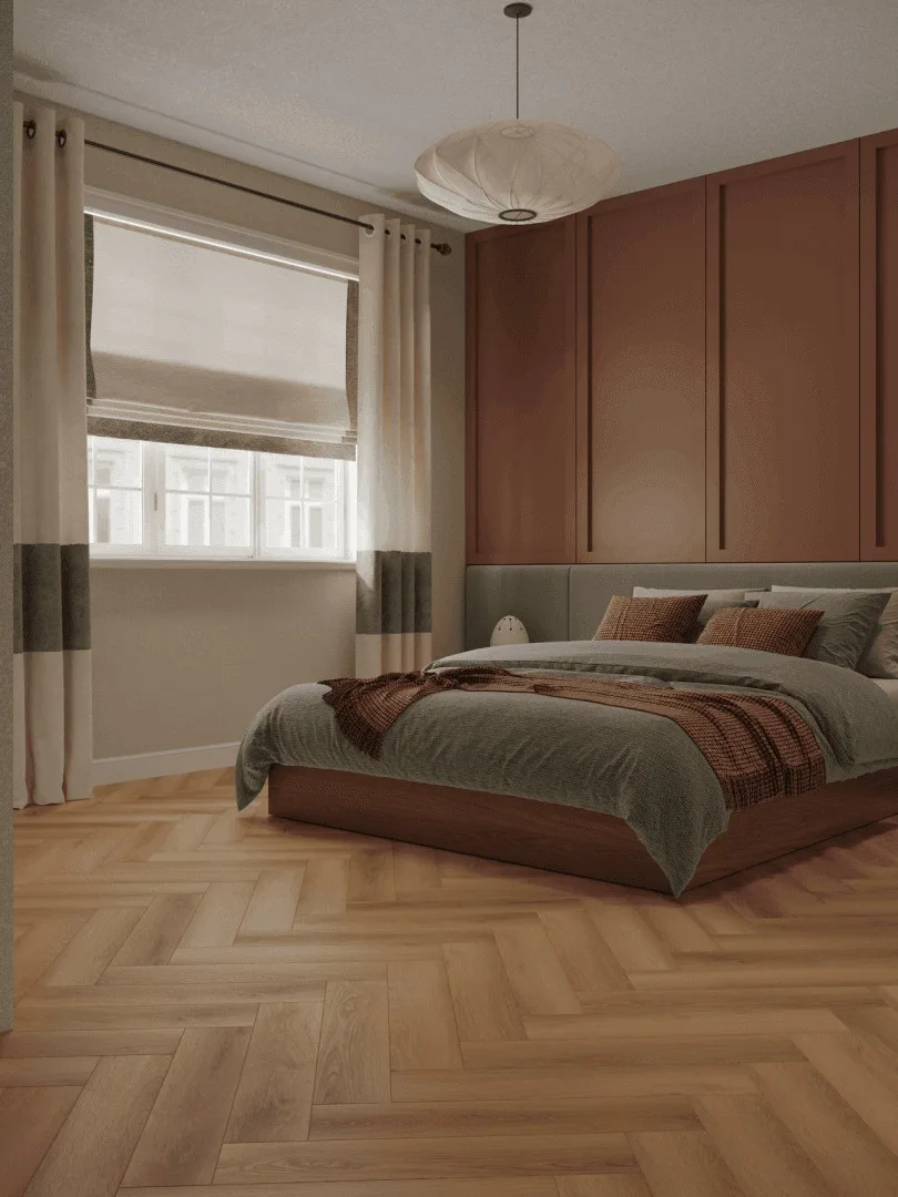Кварцвиниловый SPC ламинат Norland Parquet S Orel 1055-7 венгерская елка 600×125×4